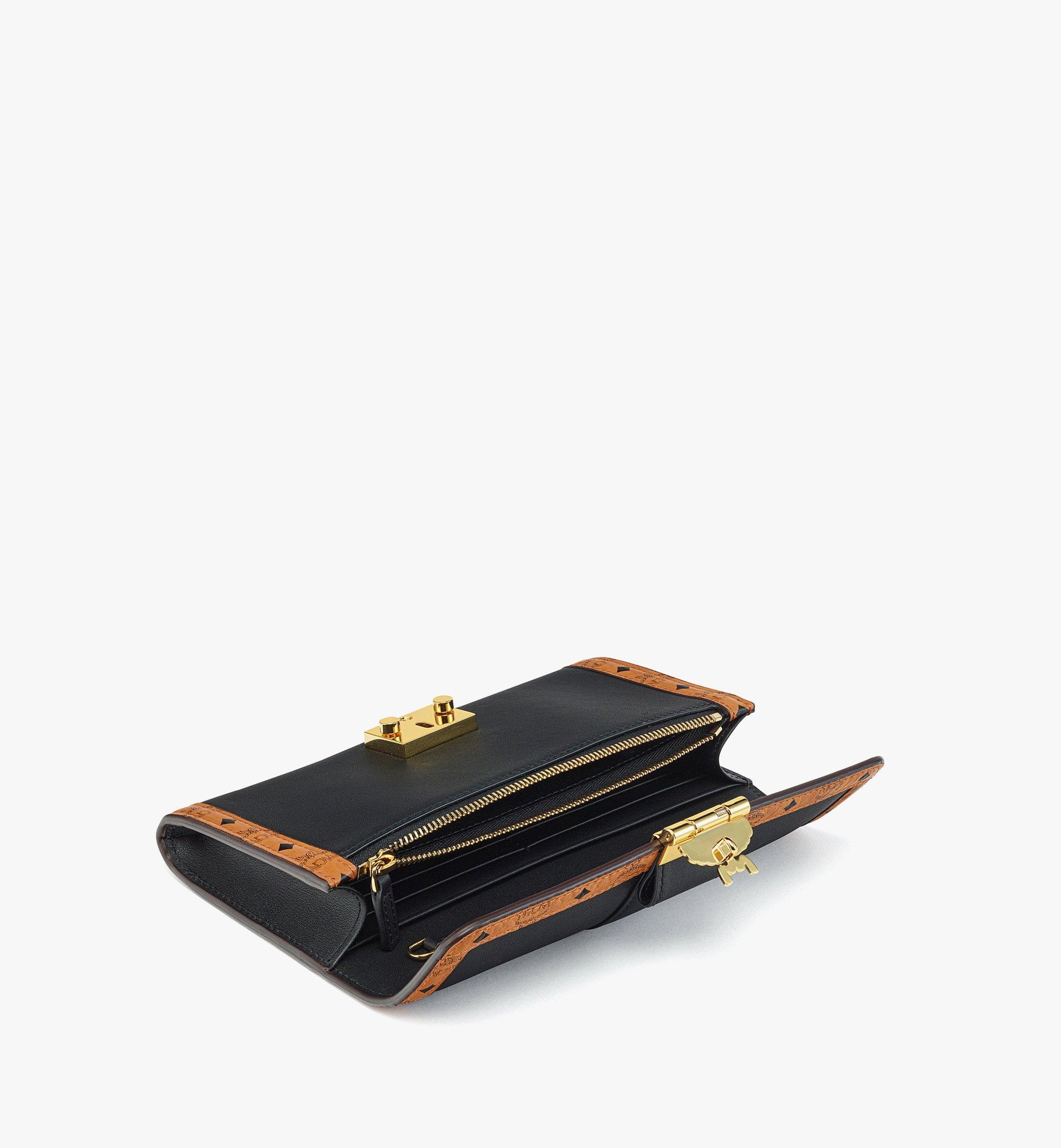 Tracy Chain Wallet in Leather Visetos Mix - 2