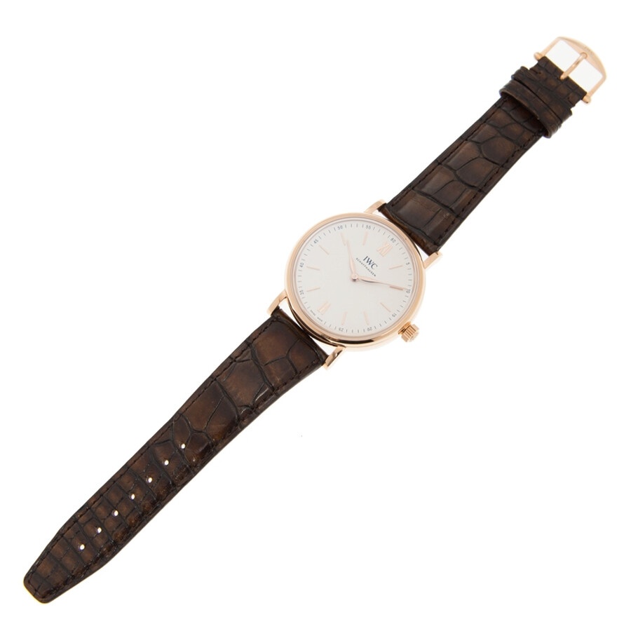 IWC Portofino Silver-Plated Dial 18K Rose Gold Men's Watch IW511101 - 2