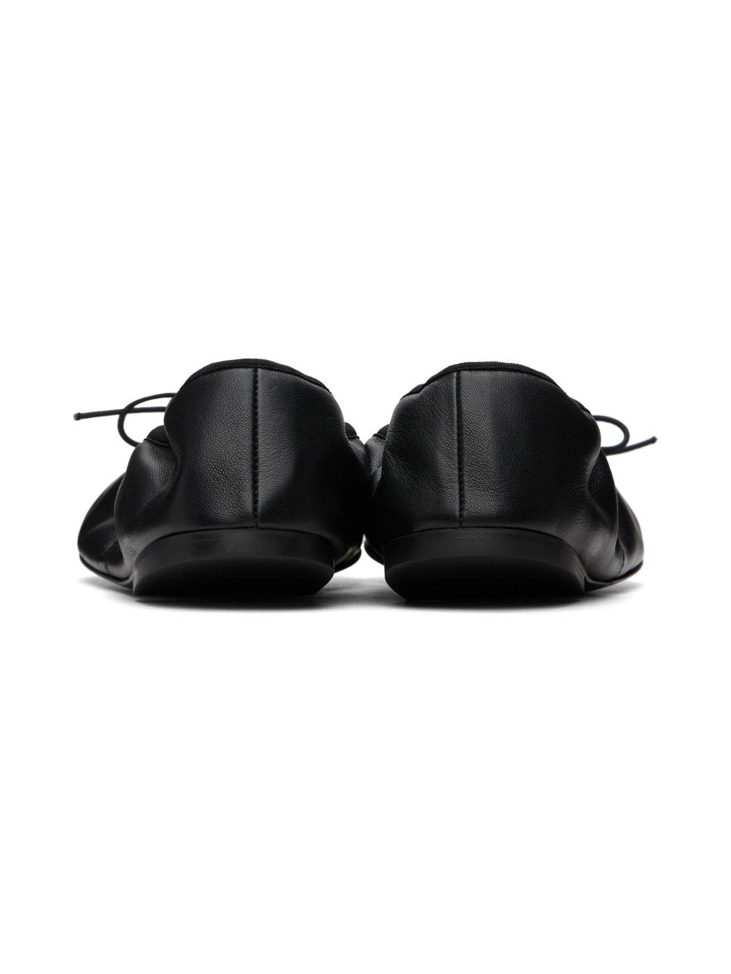 Black Glove Mary Jane Ballerina Flats - 2