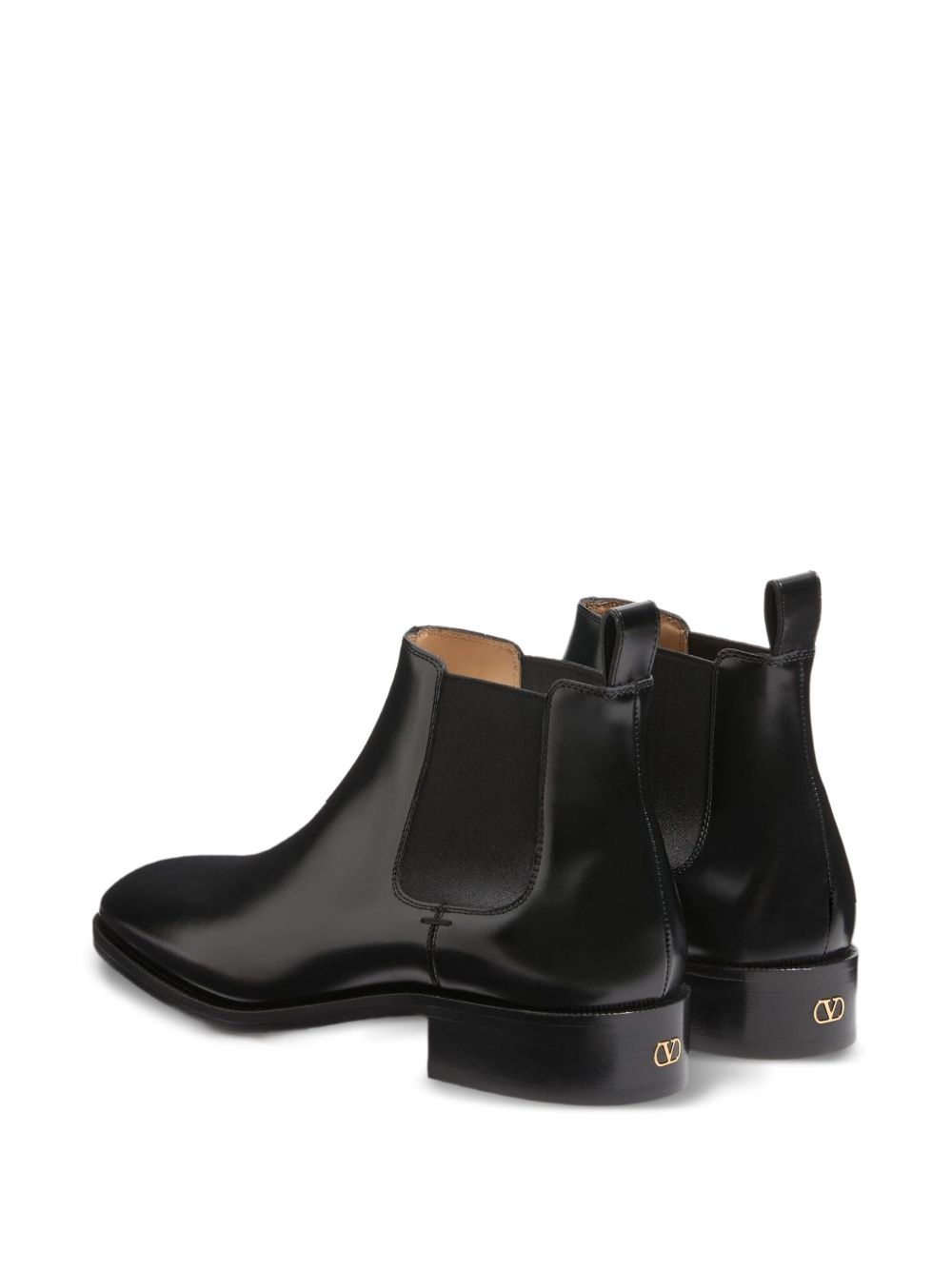 Pas Des Dieux VLogo signature calfskin ankle boots - 3