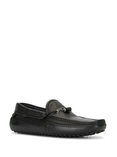 Tod's leather loafers outlook