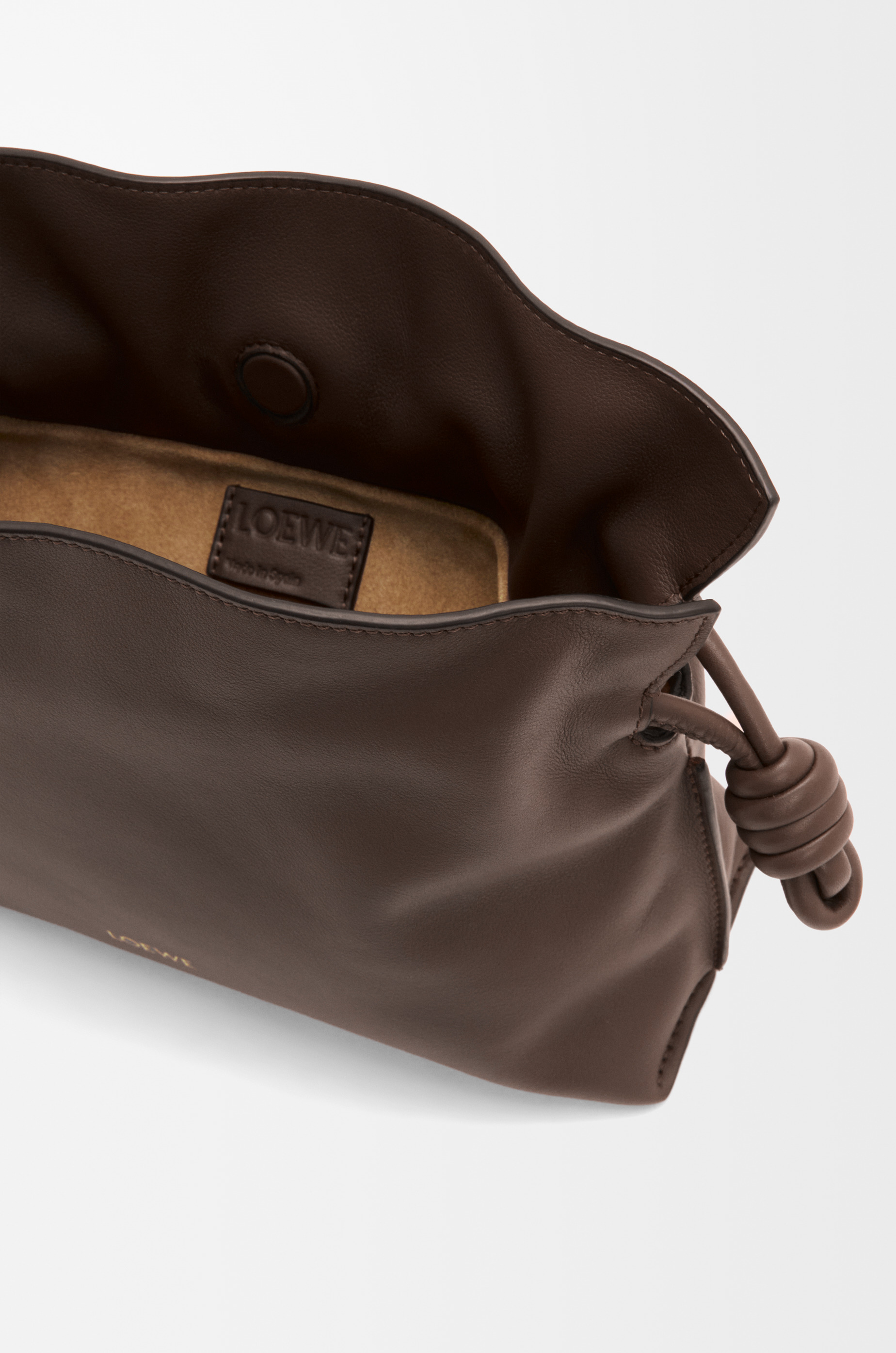 Mini Flamenco clutch in nappa calfskin - 7