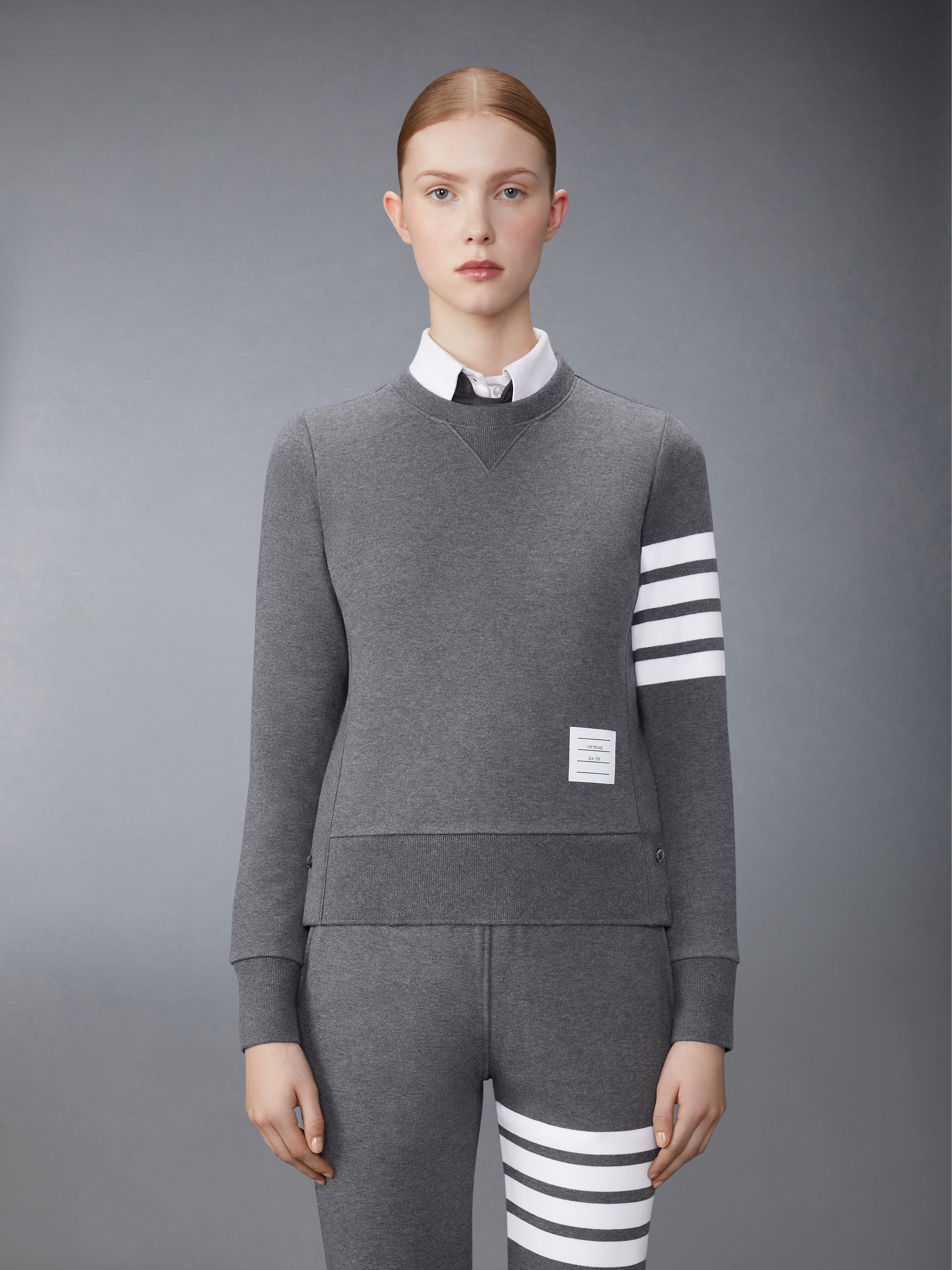 COTTON 4-BAR CLASSIC PULLOVER SWEATSHIRT - 2