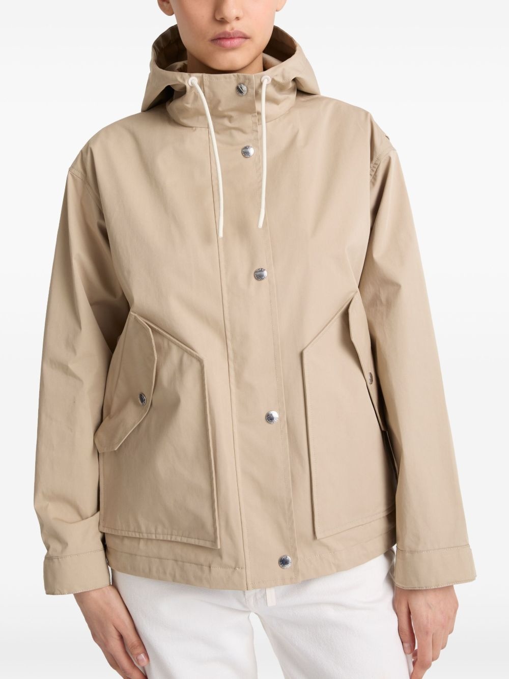 cotton-blend jacket - 6