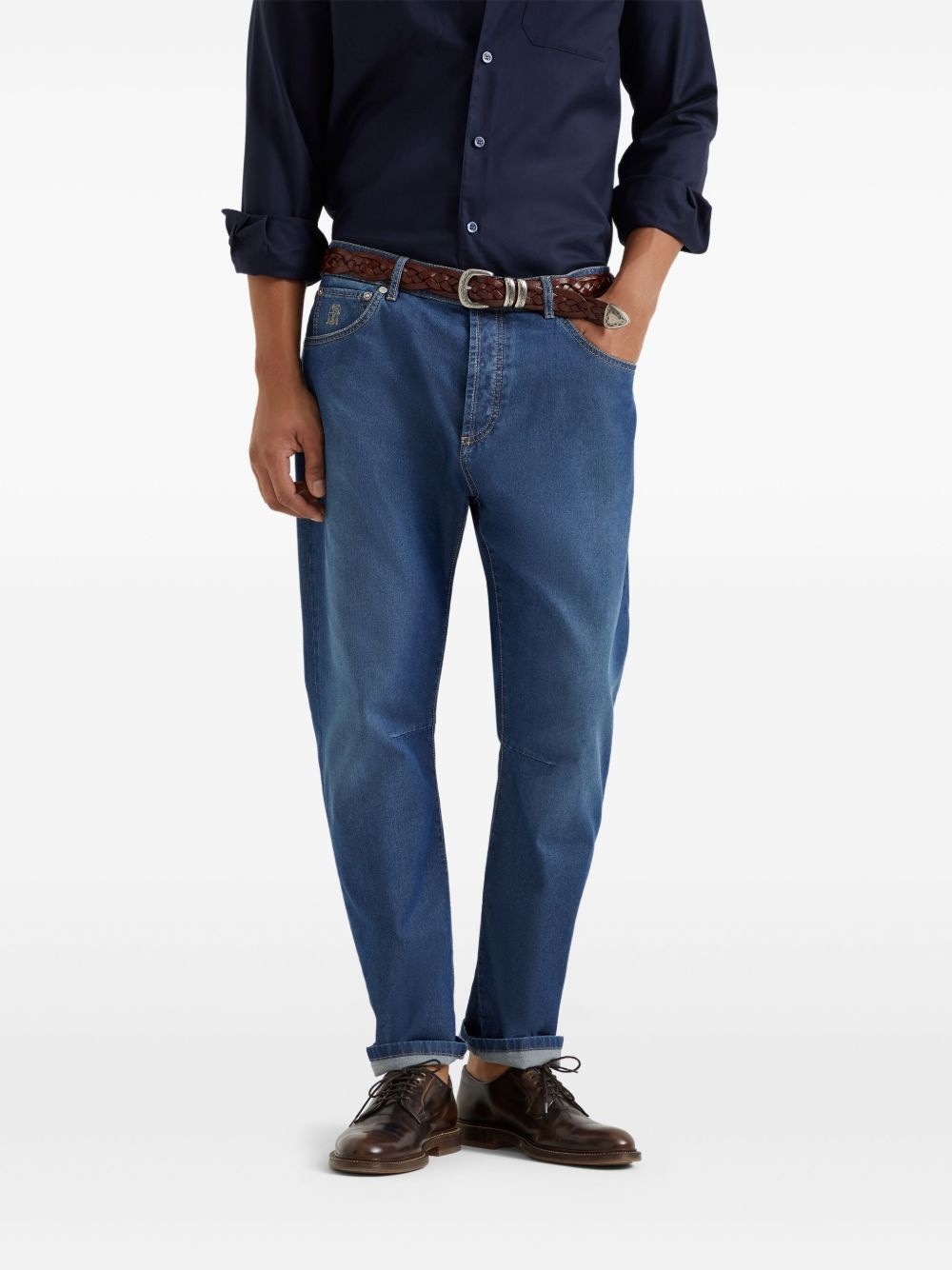 straight-leg jeans - 3