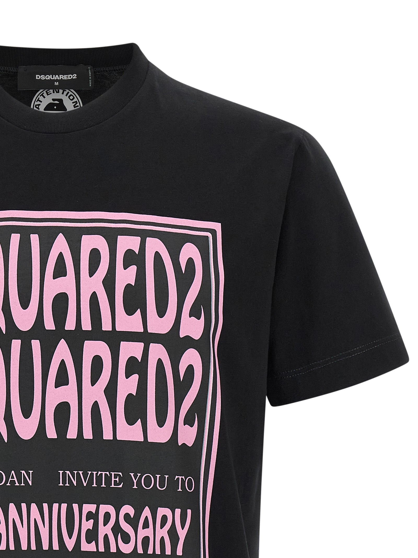 Dsquared2 Fashion Show T-Shirt Black - 3
