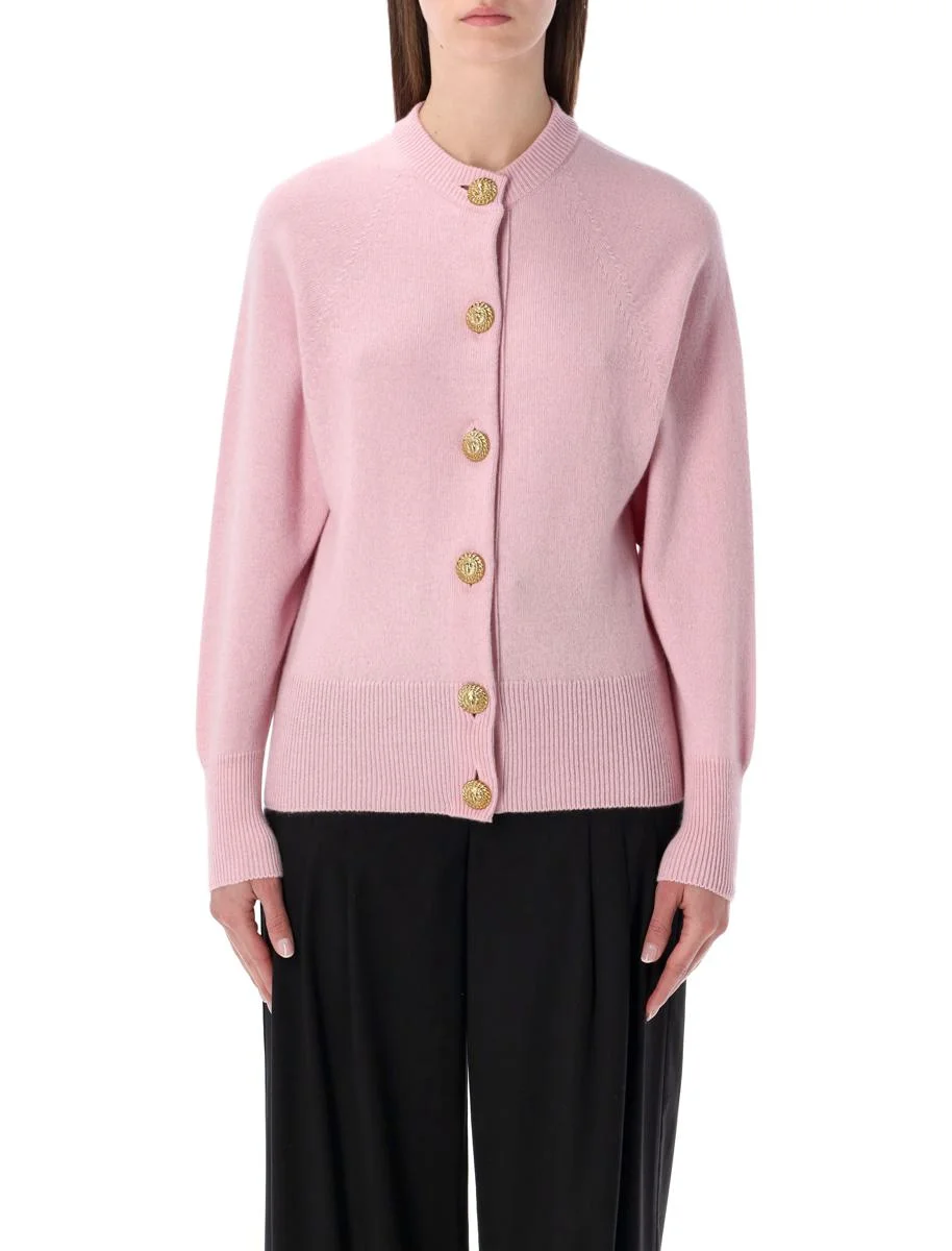 Balmain Eco-Cashmere Buttoned Cardigan - 1
