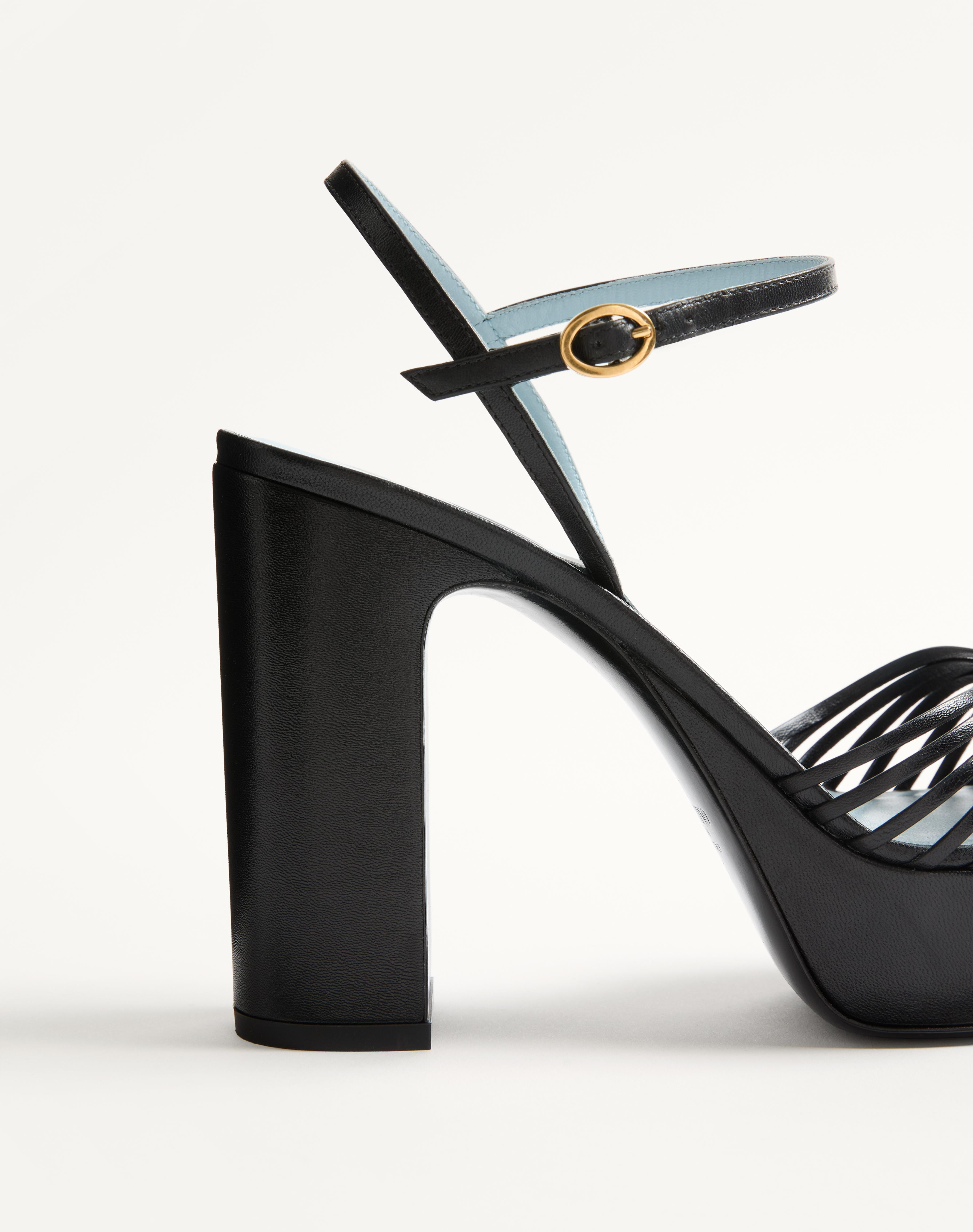 SANDAL ROYAL PLATFORM SANDAL IN KIDSKIN 115MM - 7