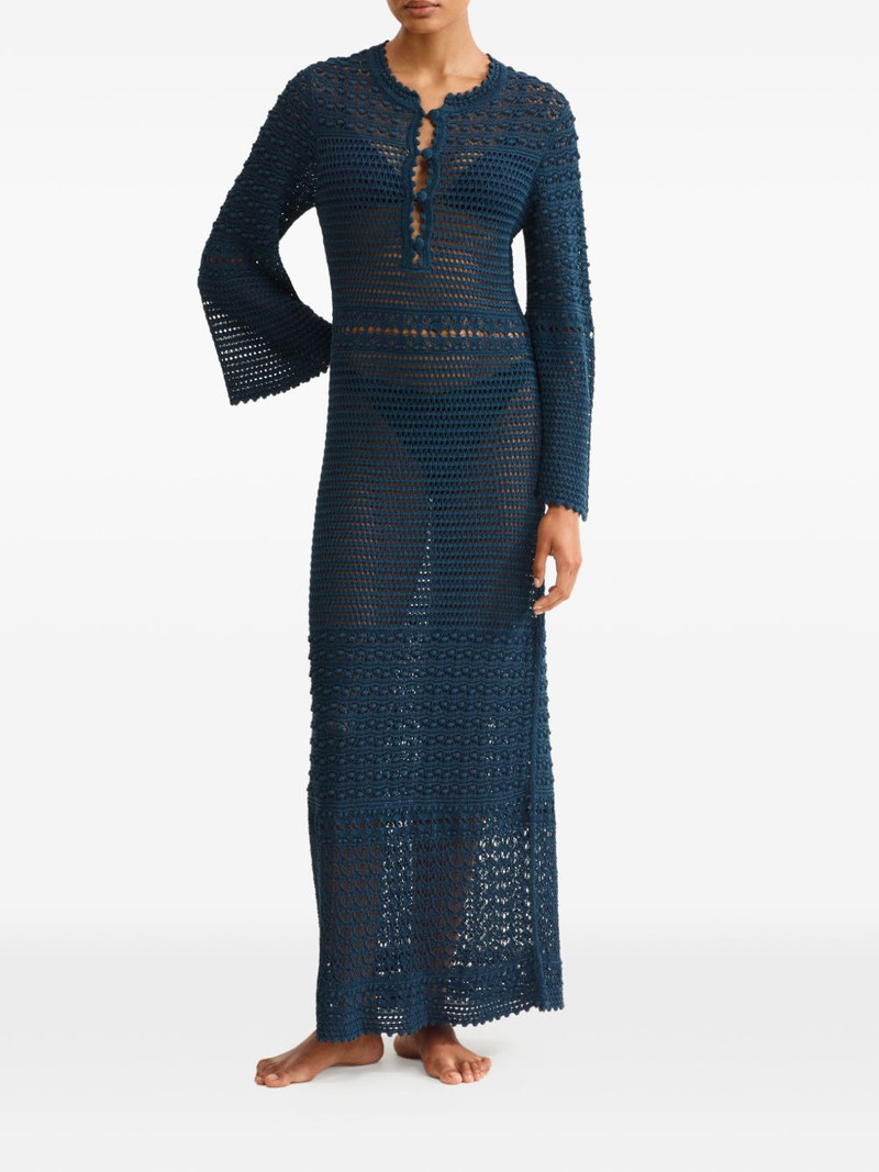 ERES Madone bell-sleeve maxi dress outlook