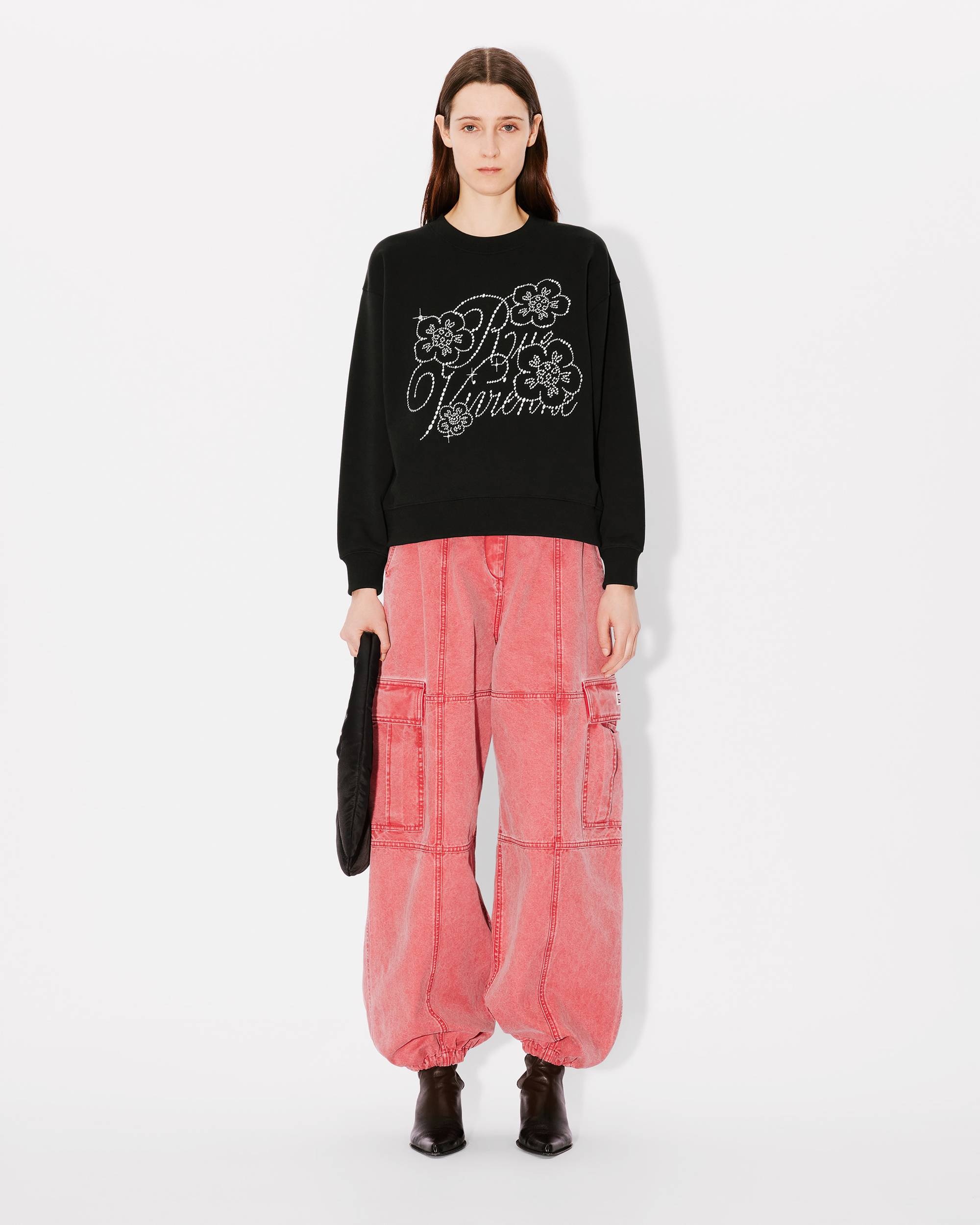 'KENZO Constellation' embroidered classic sweatshirt - 5