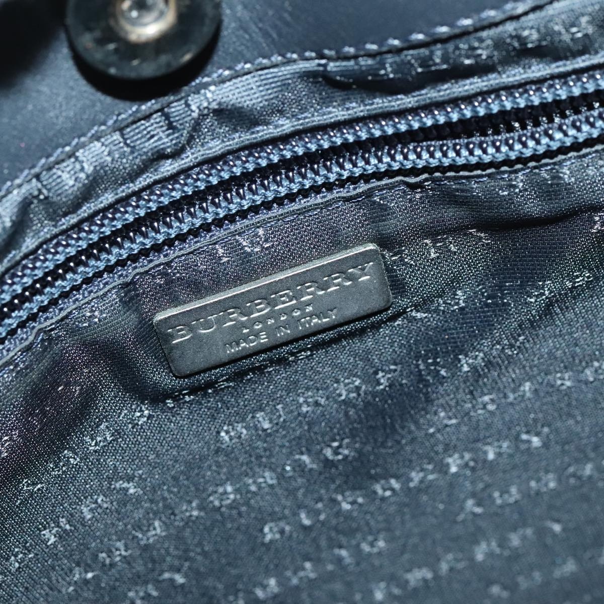 Burberry Nova Check Shoulder Bag Pvc Black - 10