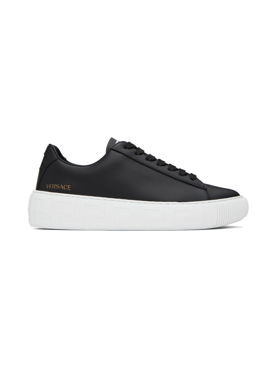 Black Greca Sneakers - 1