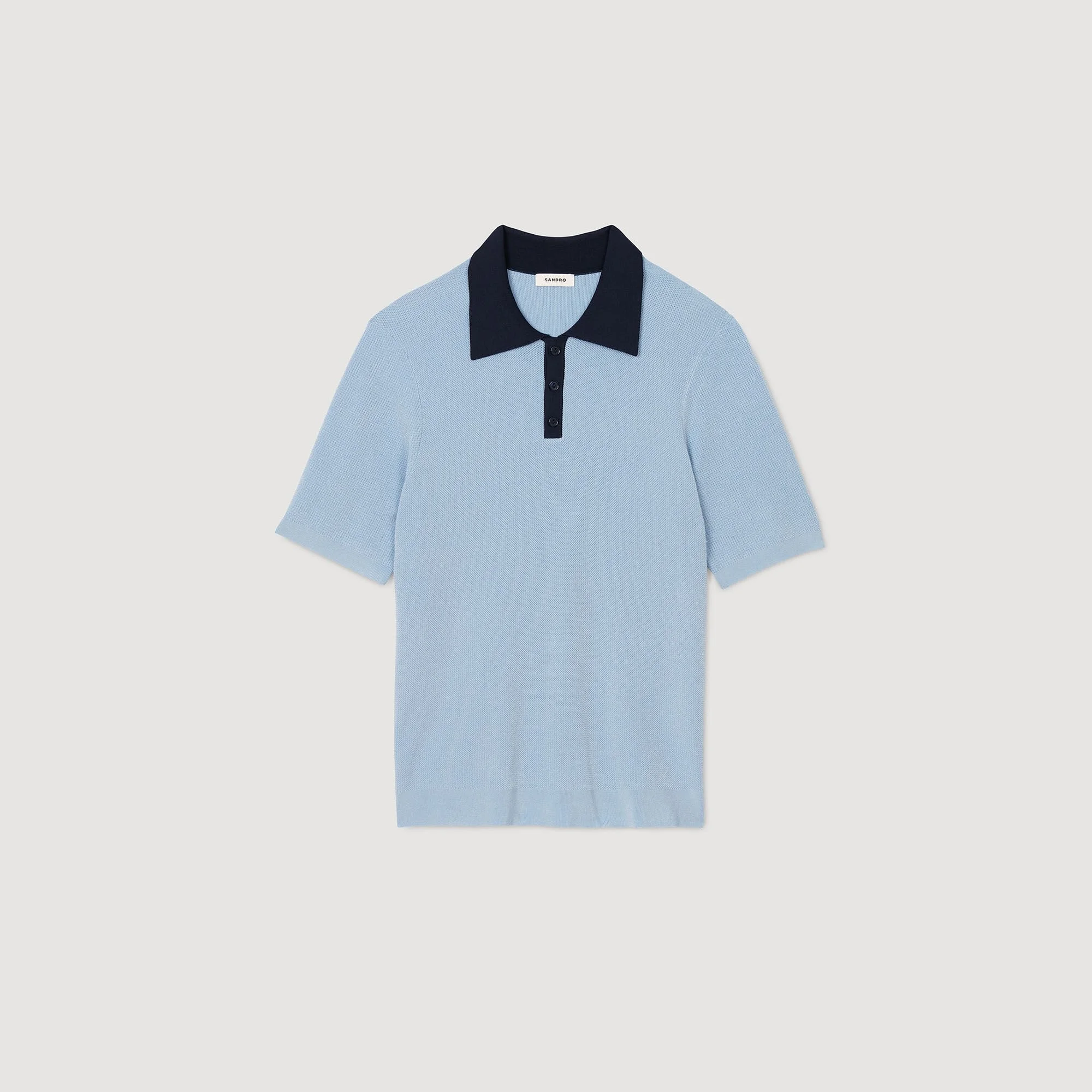 TWO-TONE POLO SHIRT - 1