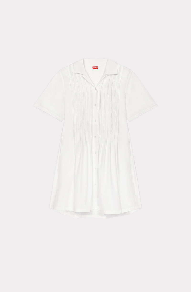 Poplin shirt dress - 1
