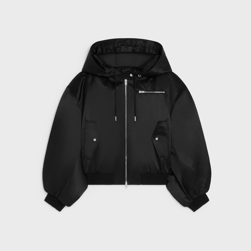 bomber jacket IN cotton satin 1