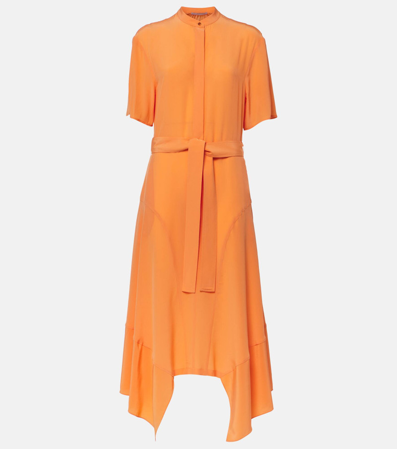 Iconic silk crêpe de chine midi dress - 1