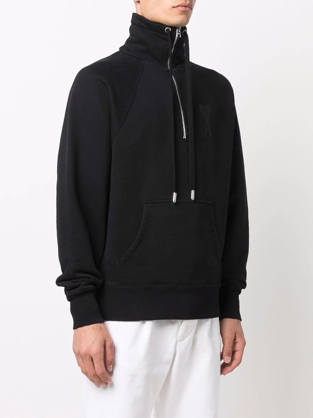 Ami de Coeur half-zip sweatshirt - 4