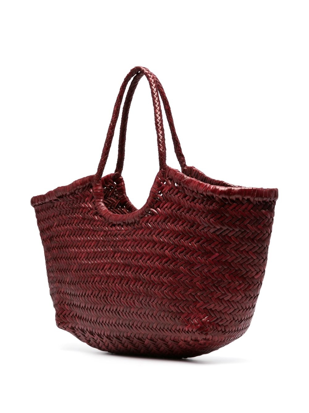 large Nantucket leather tote bag - 3