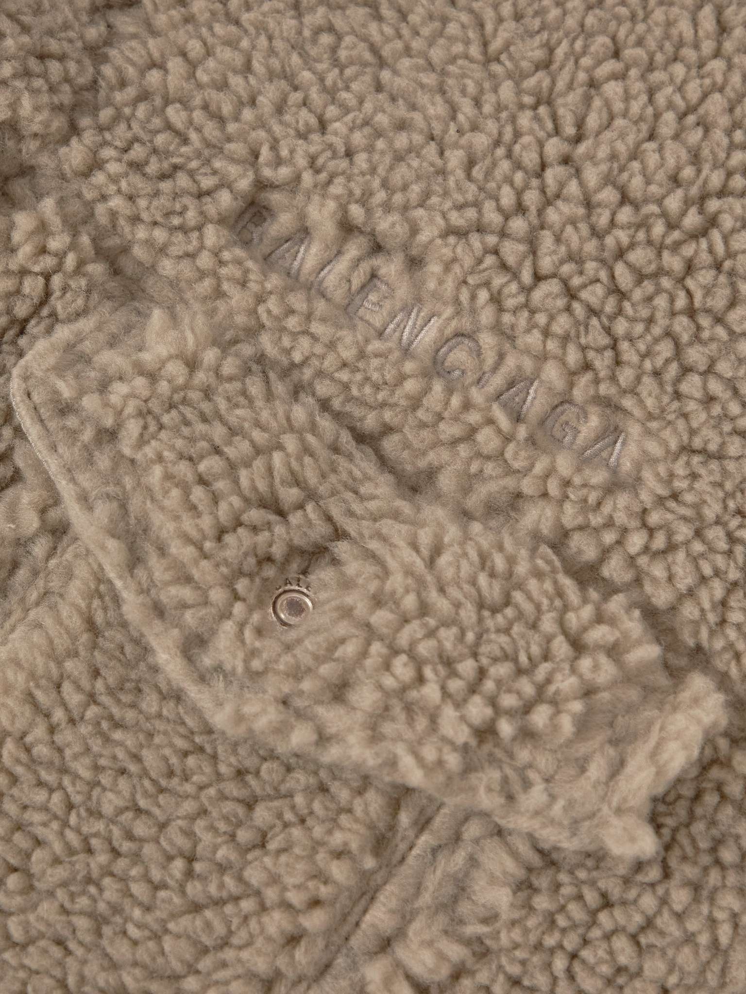 Oversized Fleece Jacket - 5