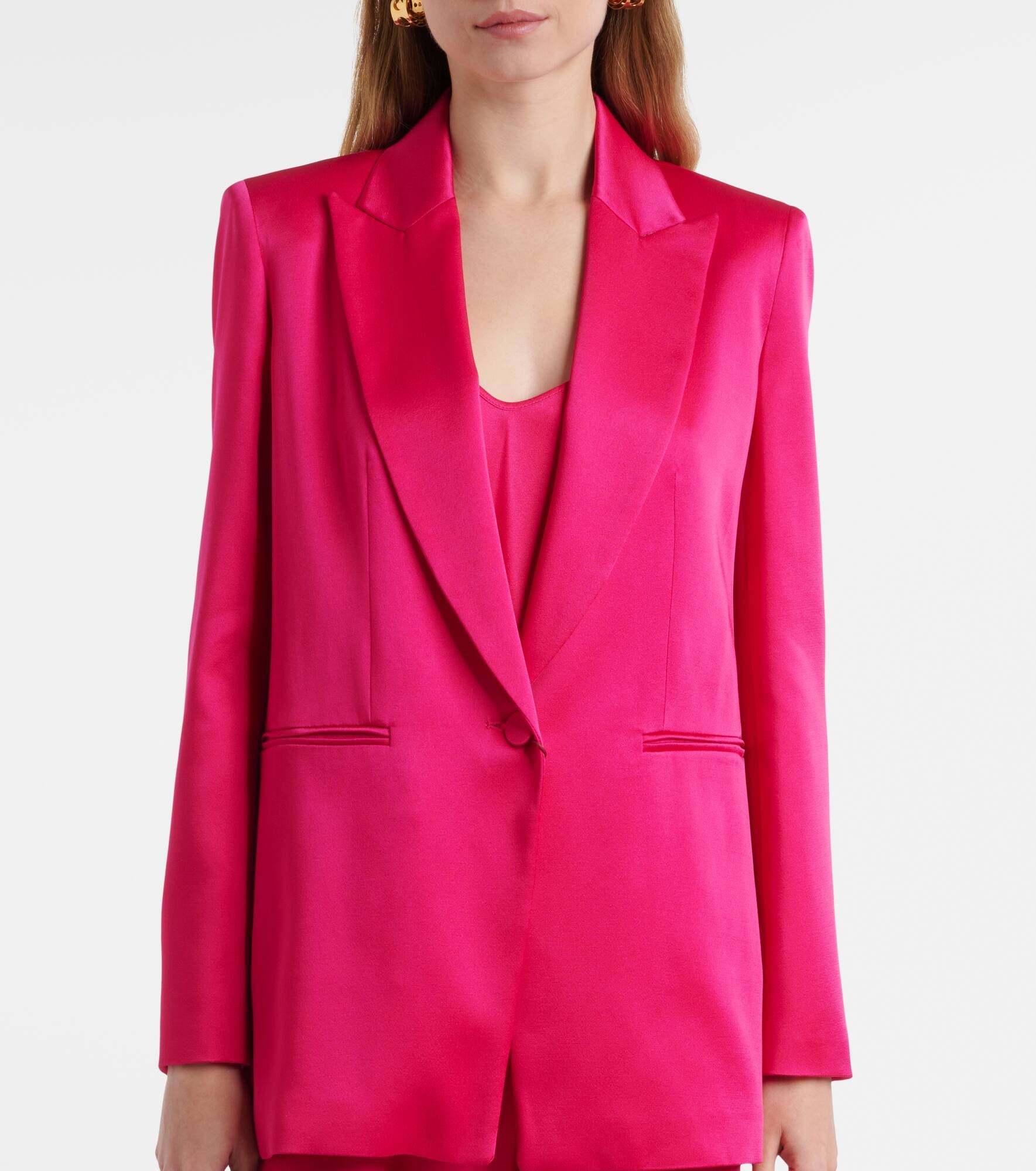 Galazia satin blazer - 6