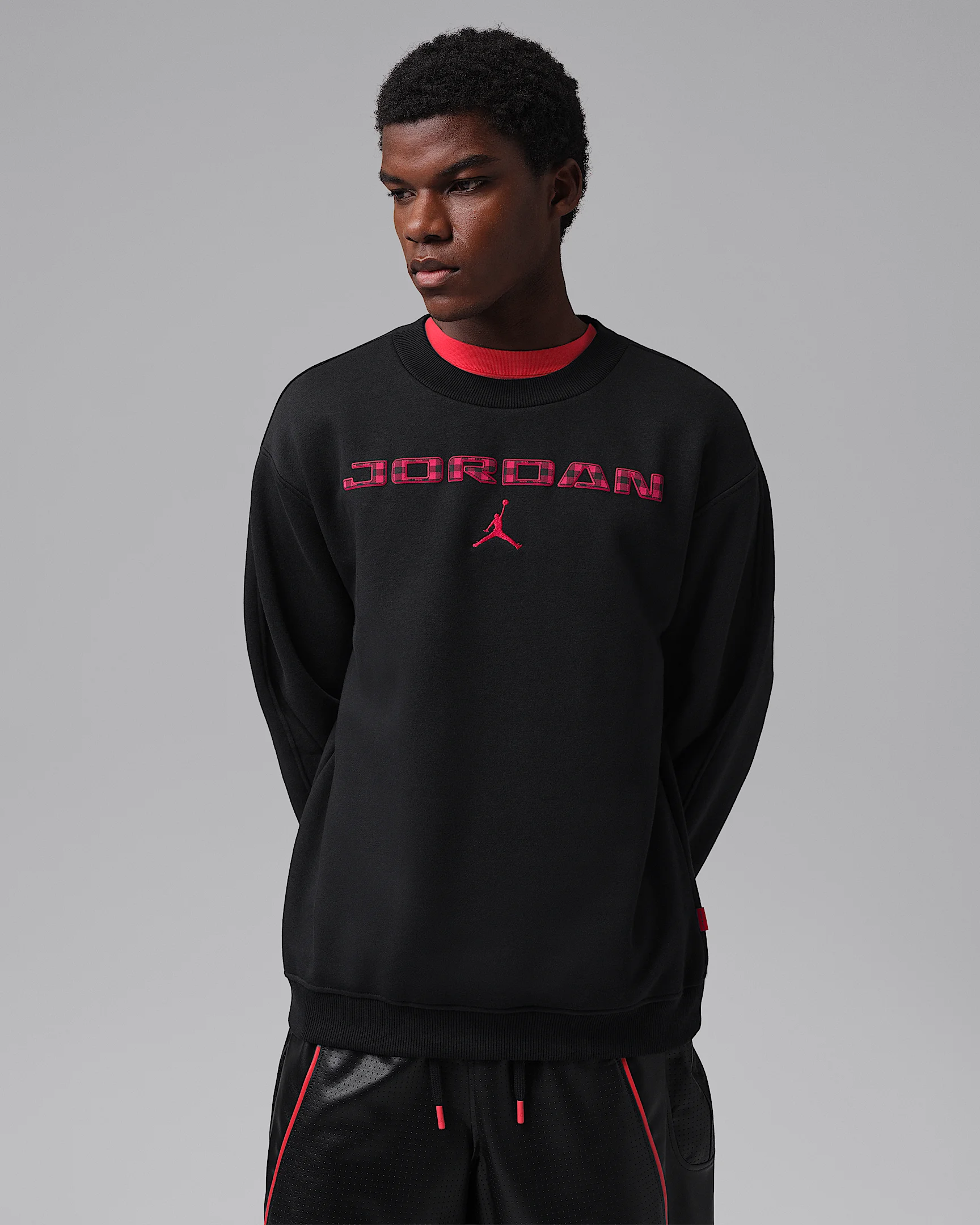Jordan Brooklyn Men's Fleece Crew-Neck Sweatshirt - 1
