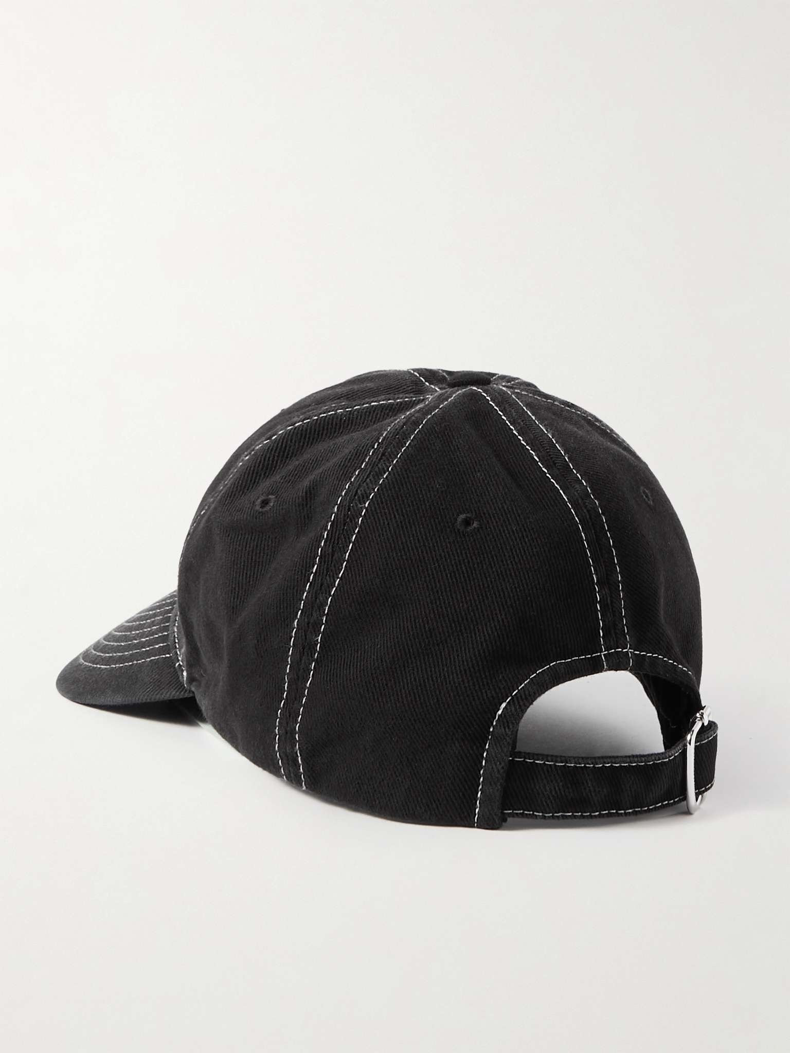 Logo-Embroidered Cotton-Gabardine Baseball Cap - 3