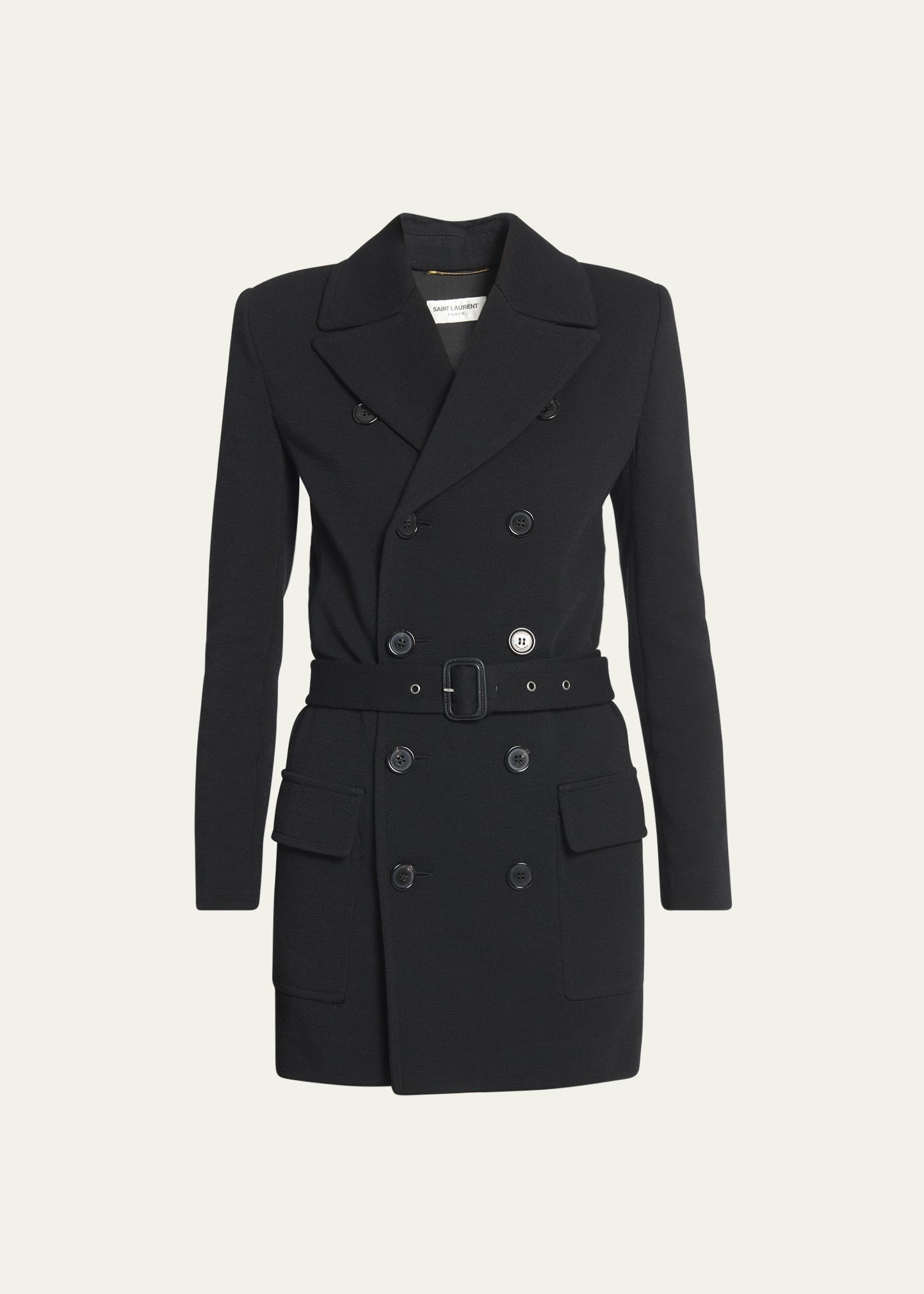Belted Blazer Mini Dress - 1