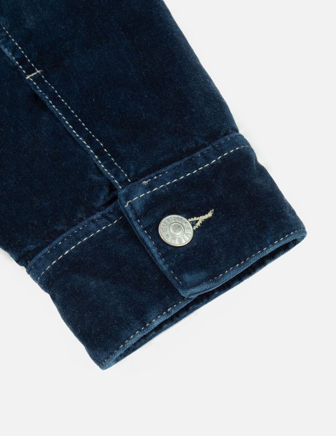 SEAGULL AND ALLOVER KAMON EMBROIDERY POCKETS LOOSE FIT PADDED DENIM JACKET - 11