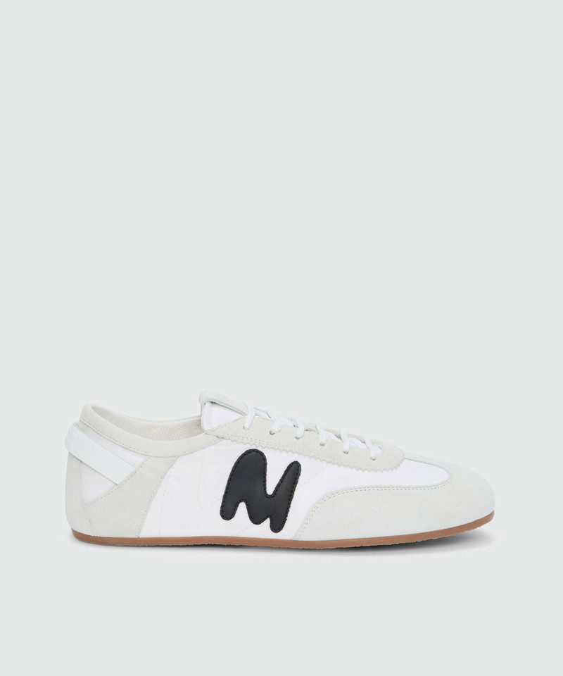 Off-white Super Flat suede sneakers 1