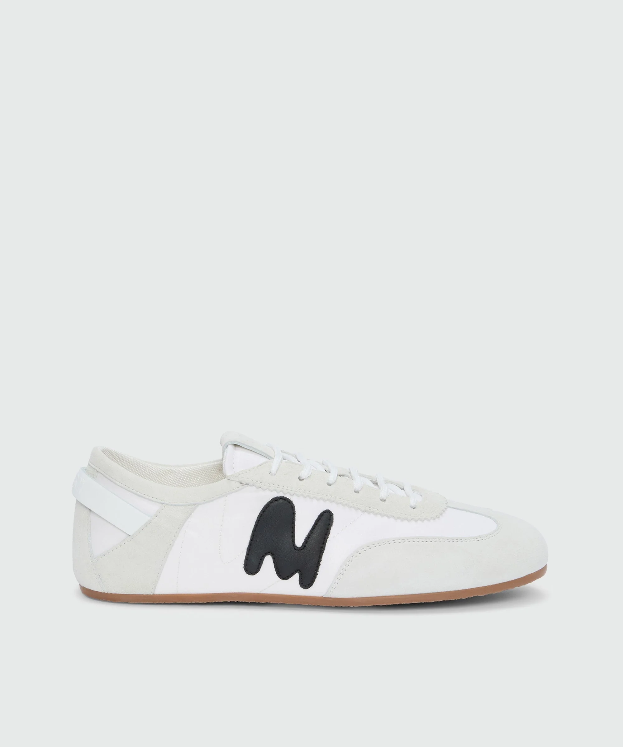 Off-white Super Flat suede sneakers - 1