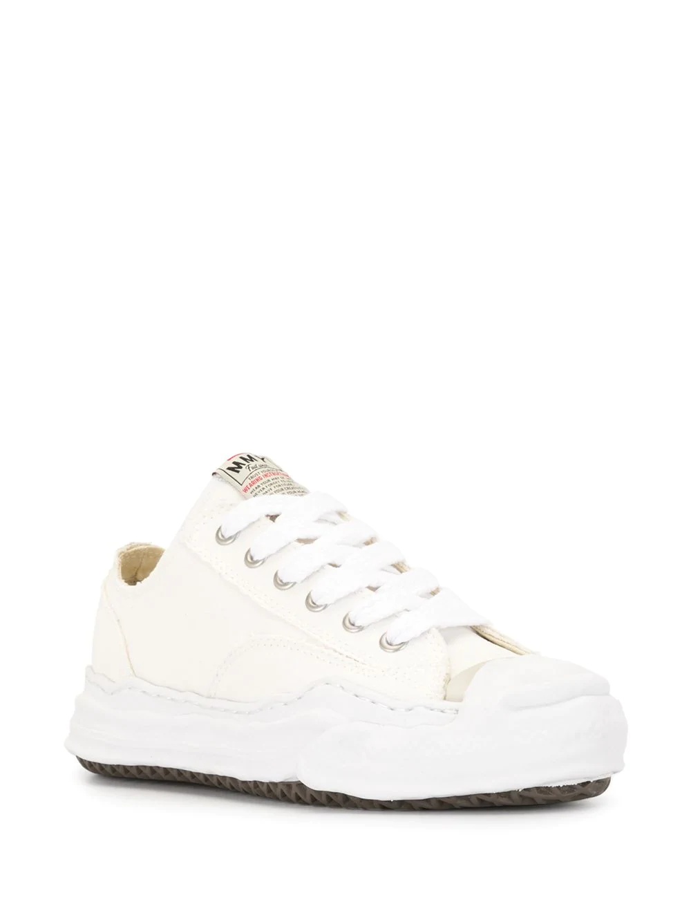 wavy sole low-top sneakers - 2