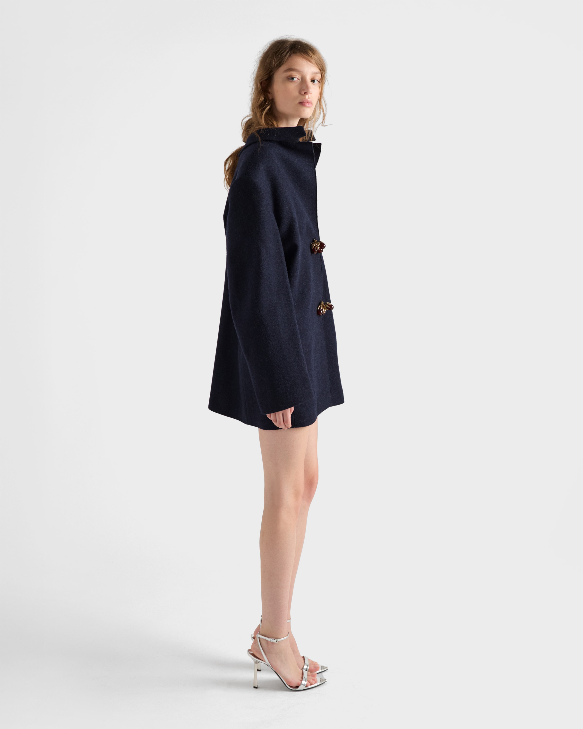 Shetland wool jacket with jewel buttons - 6