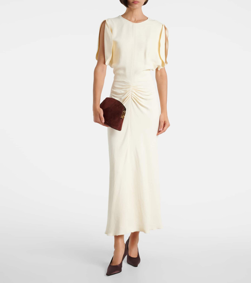 Victoria Beckham Victoria suede shoulder bag outlook