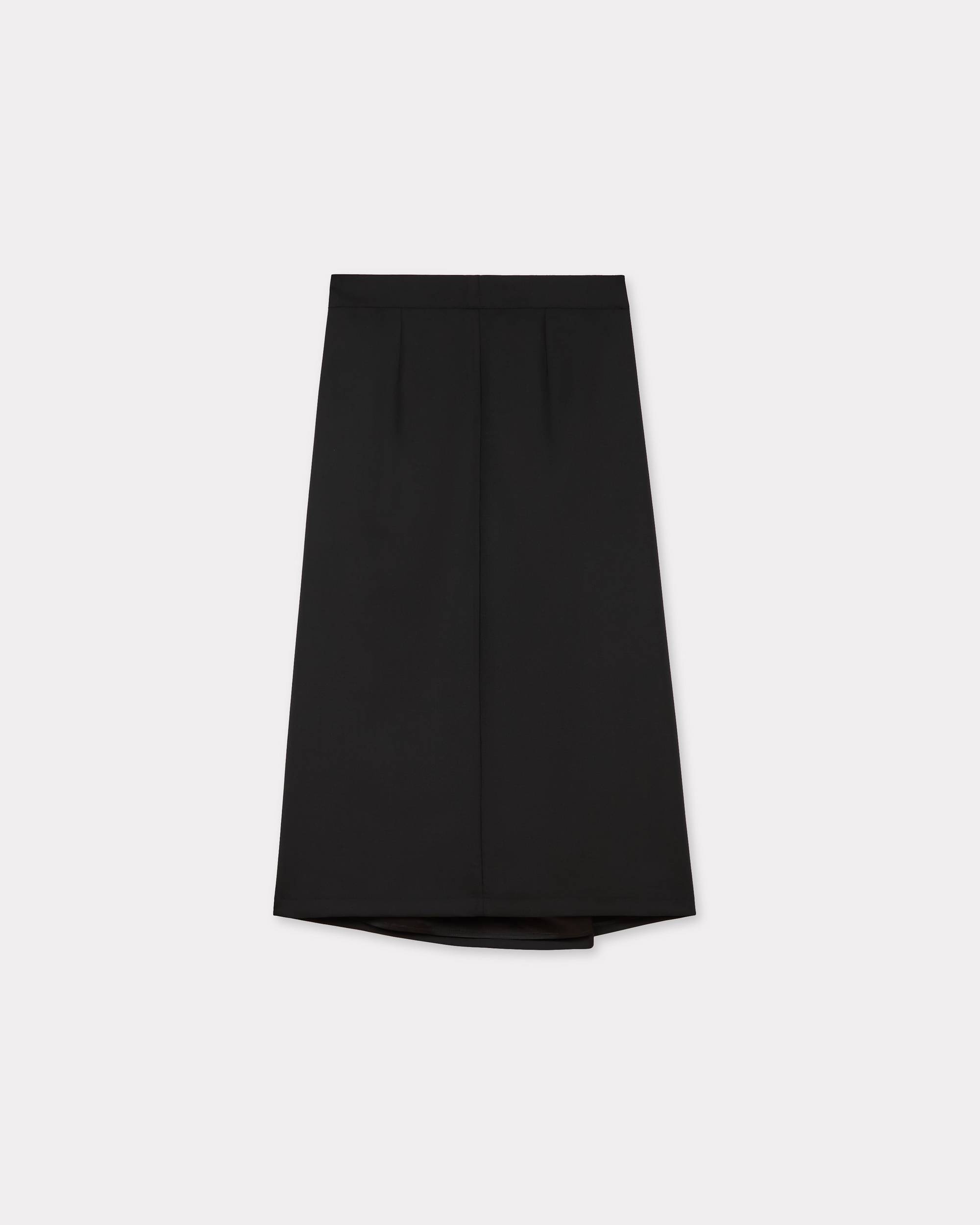 Midi skirt in virgin wool - 2