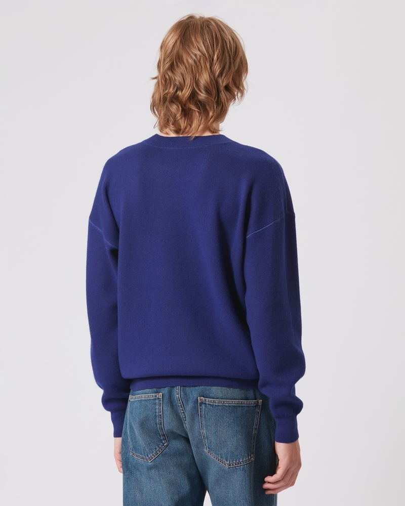 ATLEY COTTON AND LOGO SWEATER - 5