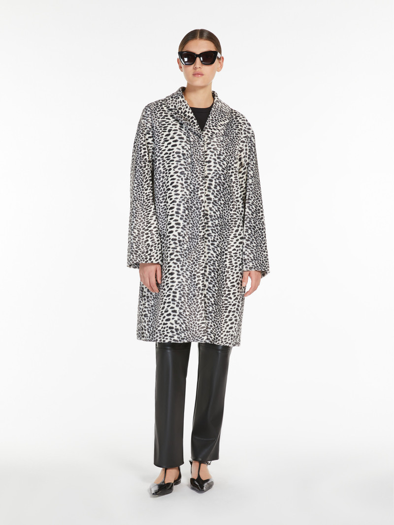 'S Max Mara DANIA Patterned cotton coat outlook