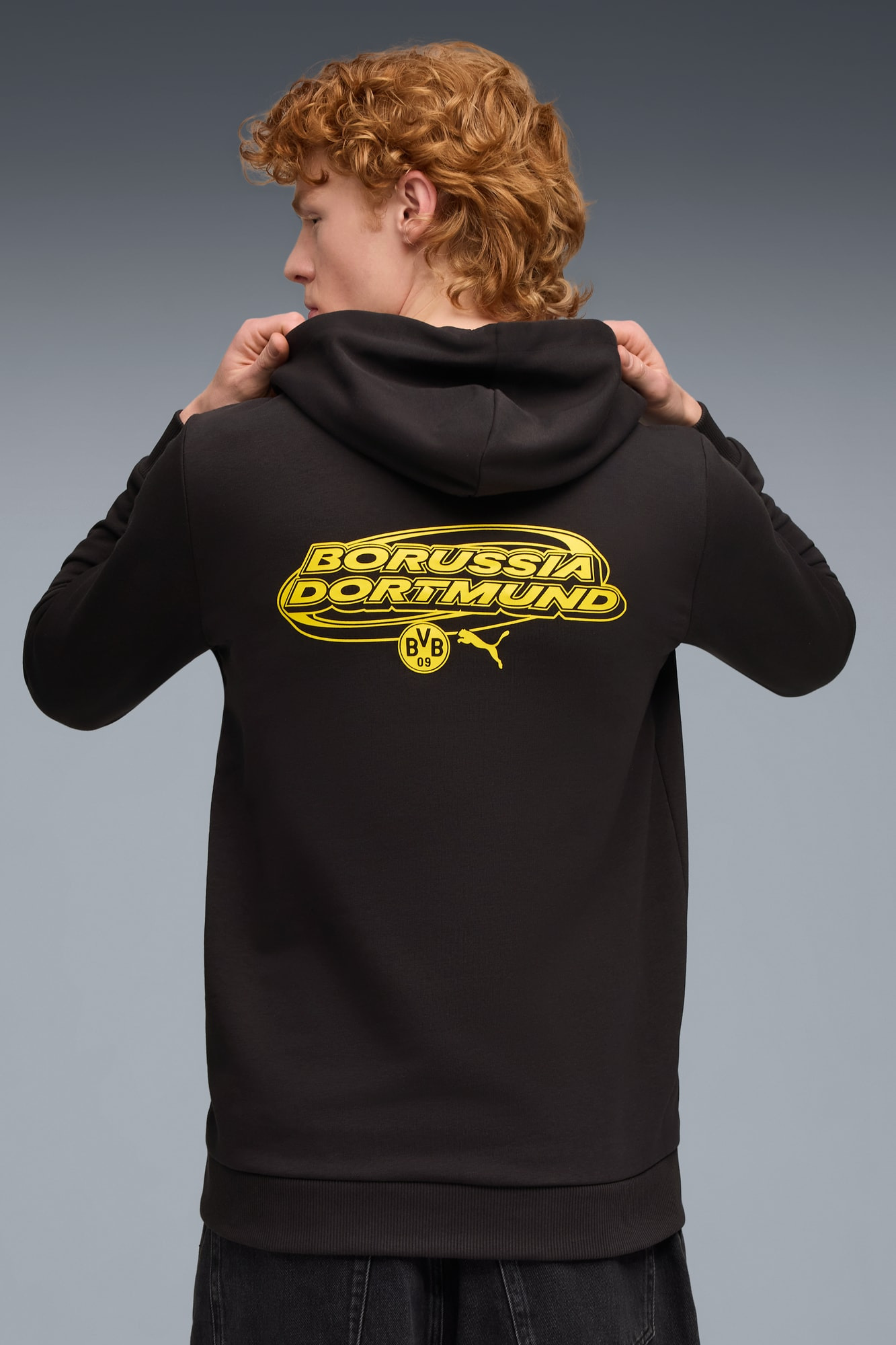 BVB FtblCltr Hood Sweat Jkt Men - 6