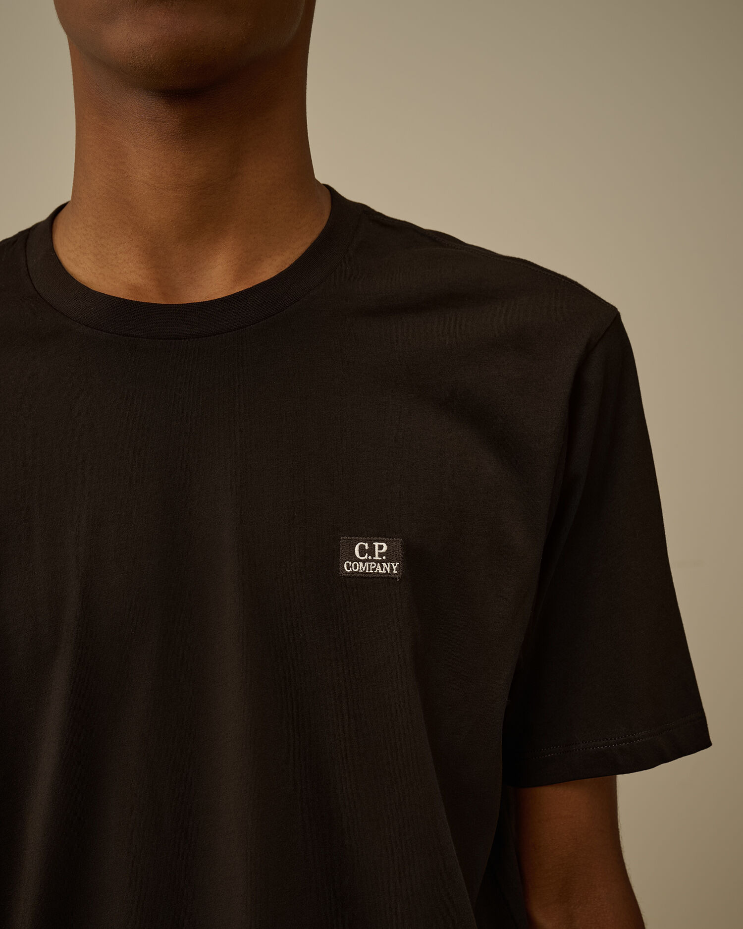 30/1 Jersey Short Sleeve Logo Patch T-Shirt - 5
