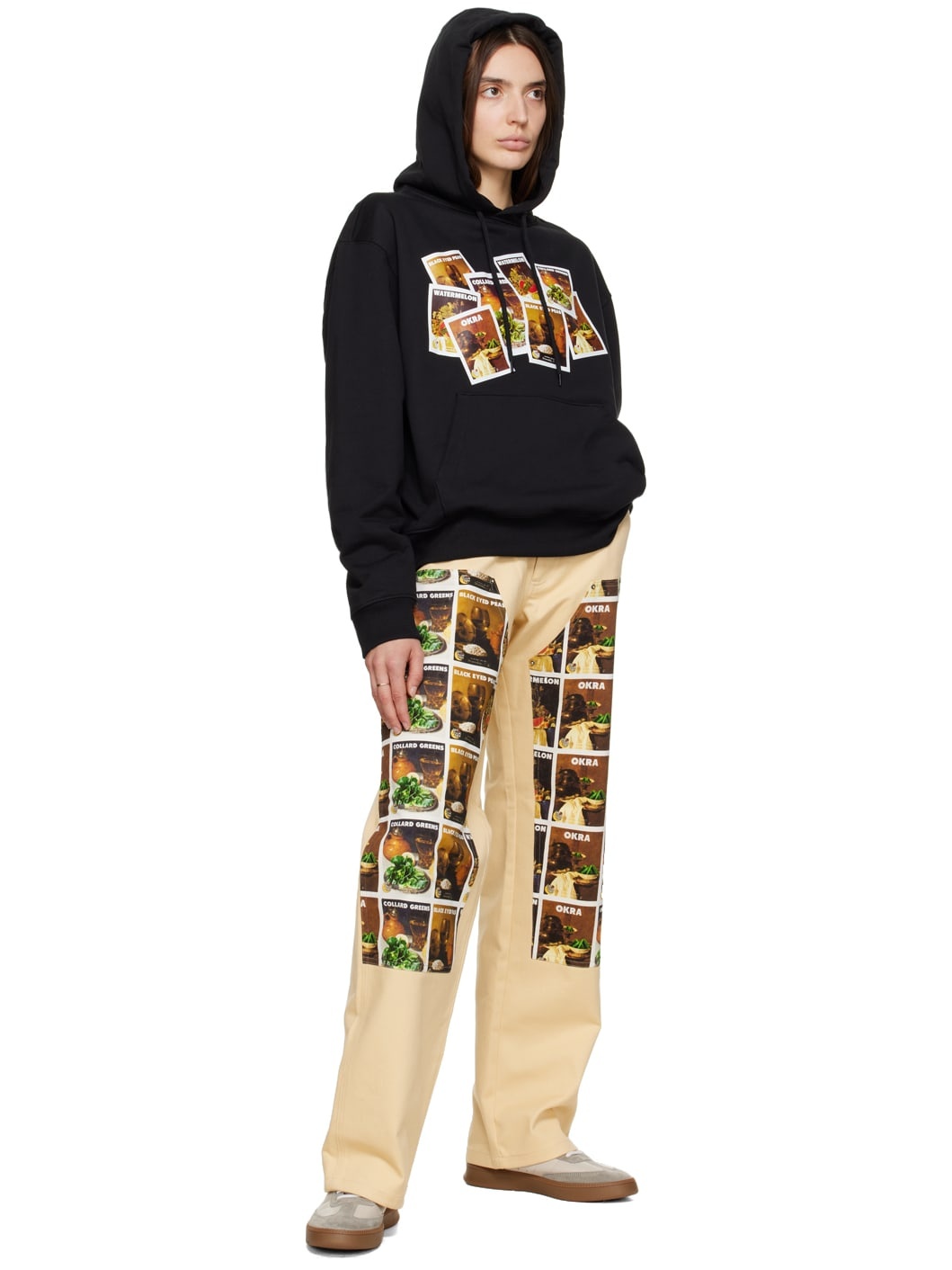 Black Denim Tears Edition Printed Hoodie - 4