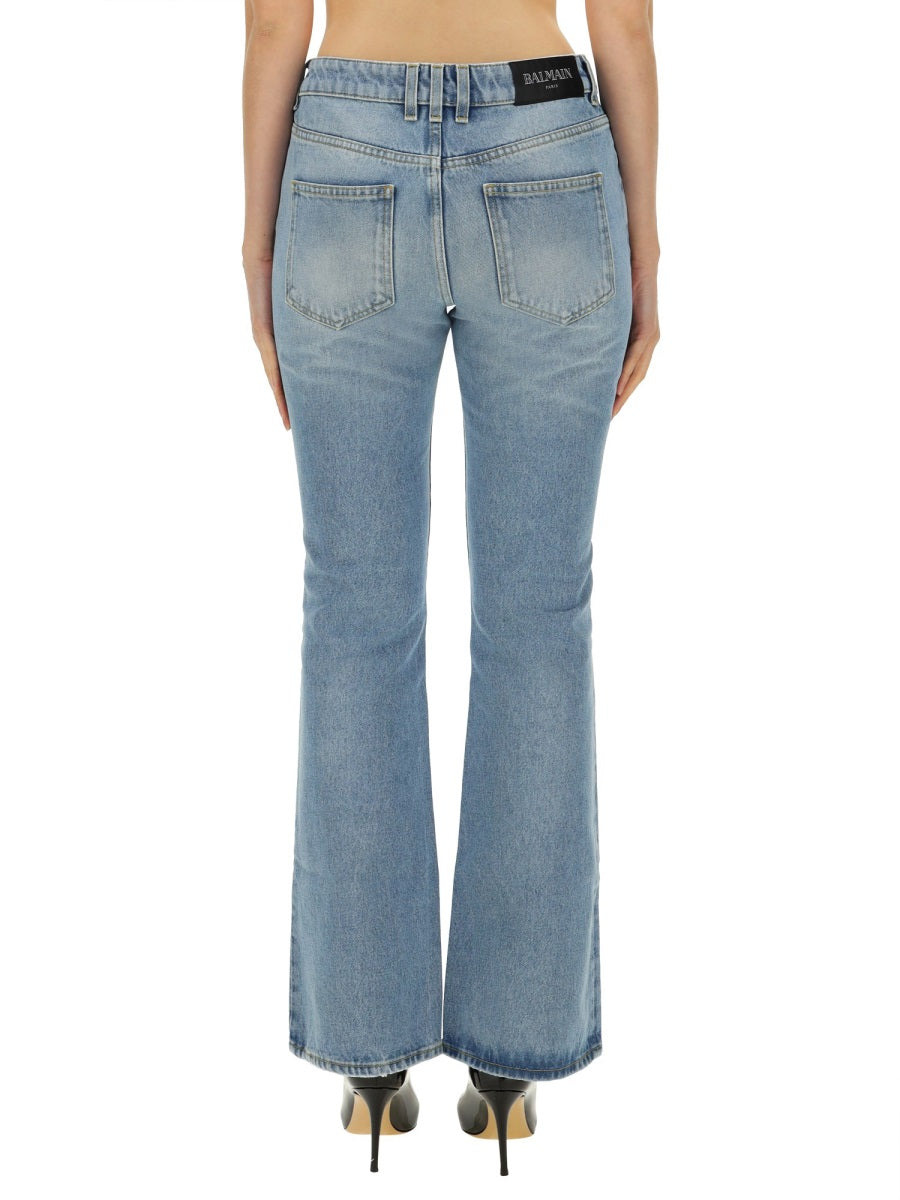 Balmain Women Flare Fit Jeans - 2