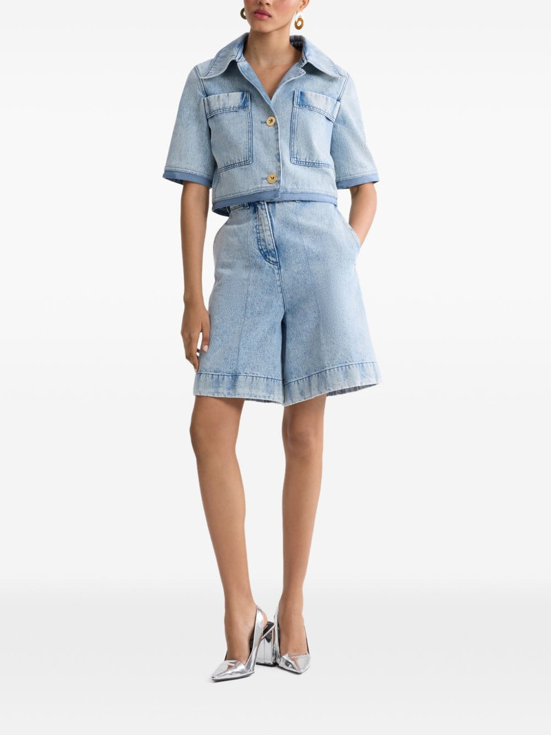 PATOU short-sleeves cropped jacket outlook