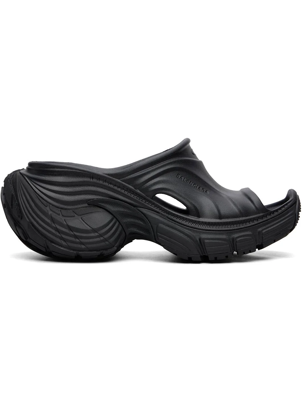 Black 6XL Sandals - 1