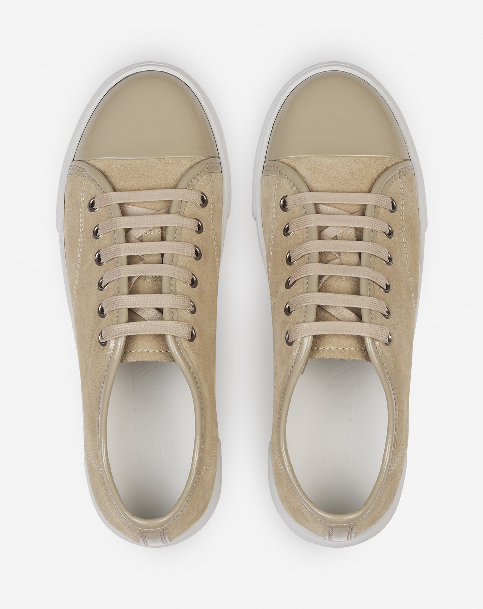DBB1 SNEAKERS IN SUEDE AND PATENT LEATHER - 3