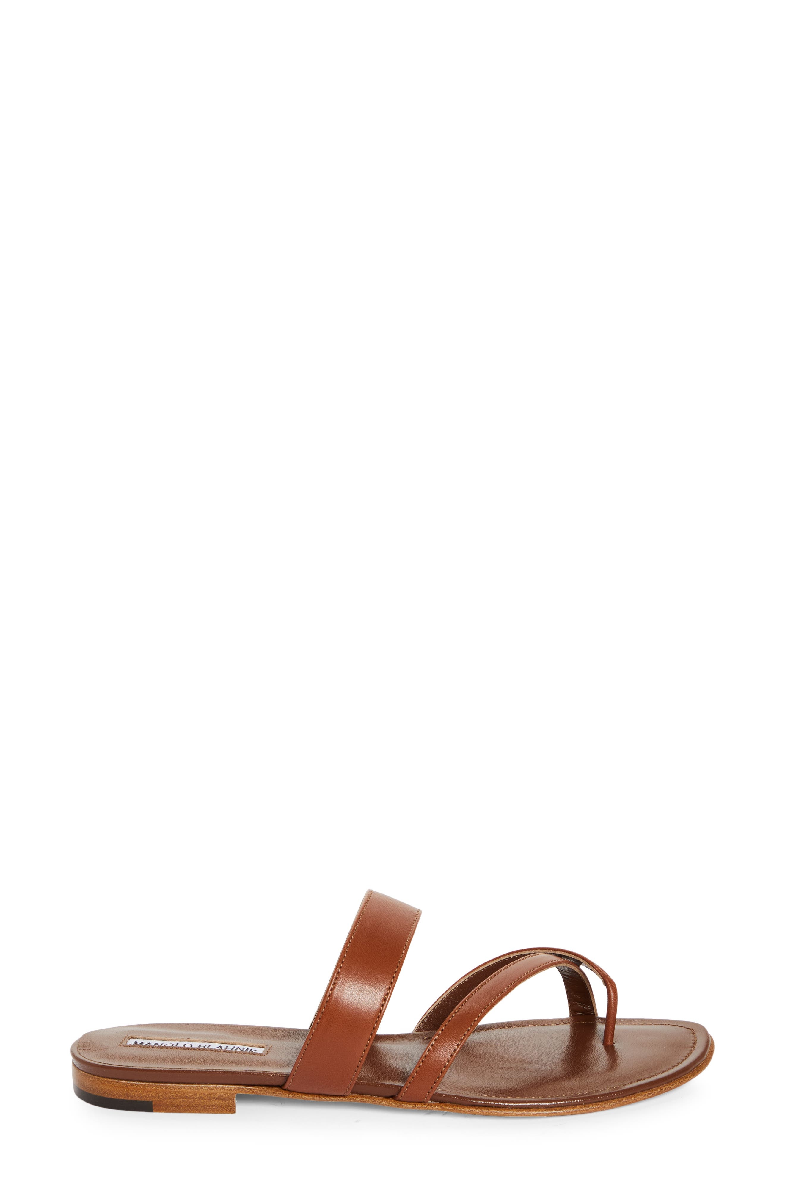 Manolo Blahnik Susa Sandal in Brown at Nordstrom - 3