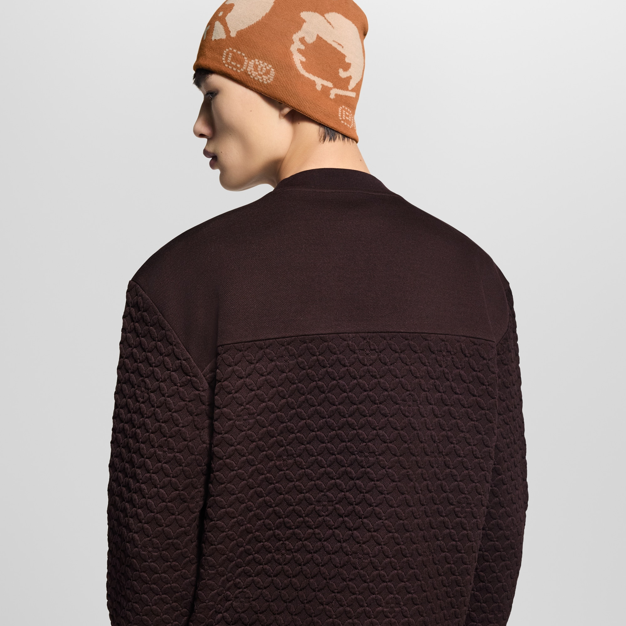 Monogram Quilted Sweatshirt - 4