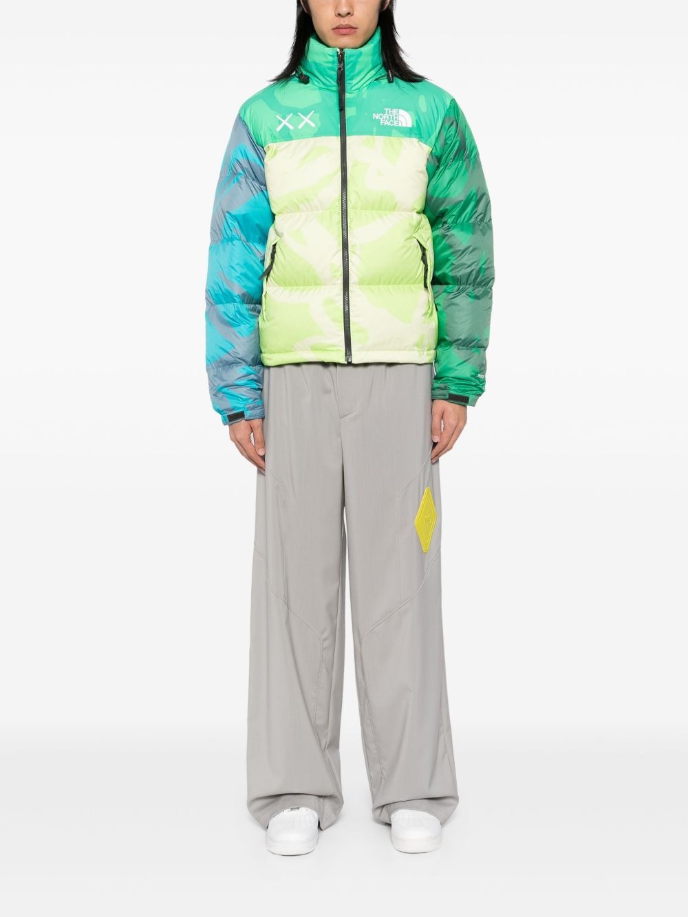x KAWS Nuptse 1996 jacket - 2