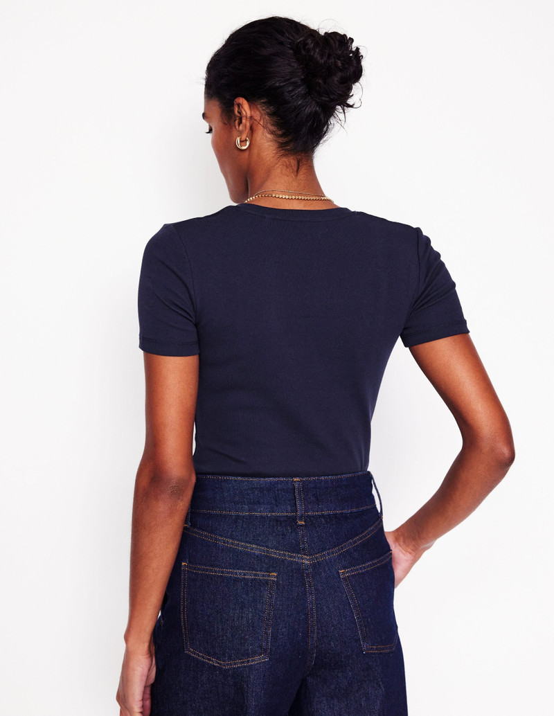 Essential Jersey T-Shirt-Navy 4
