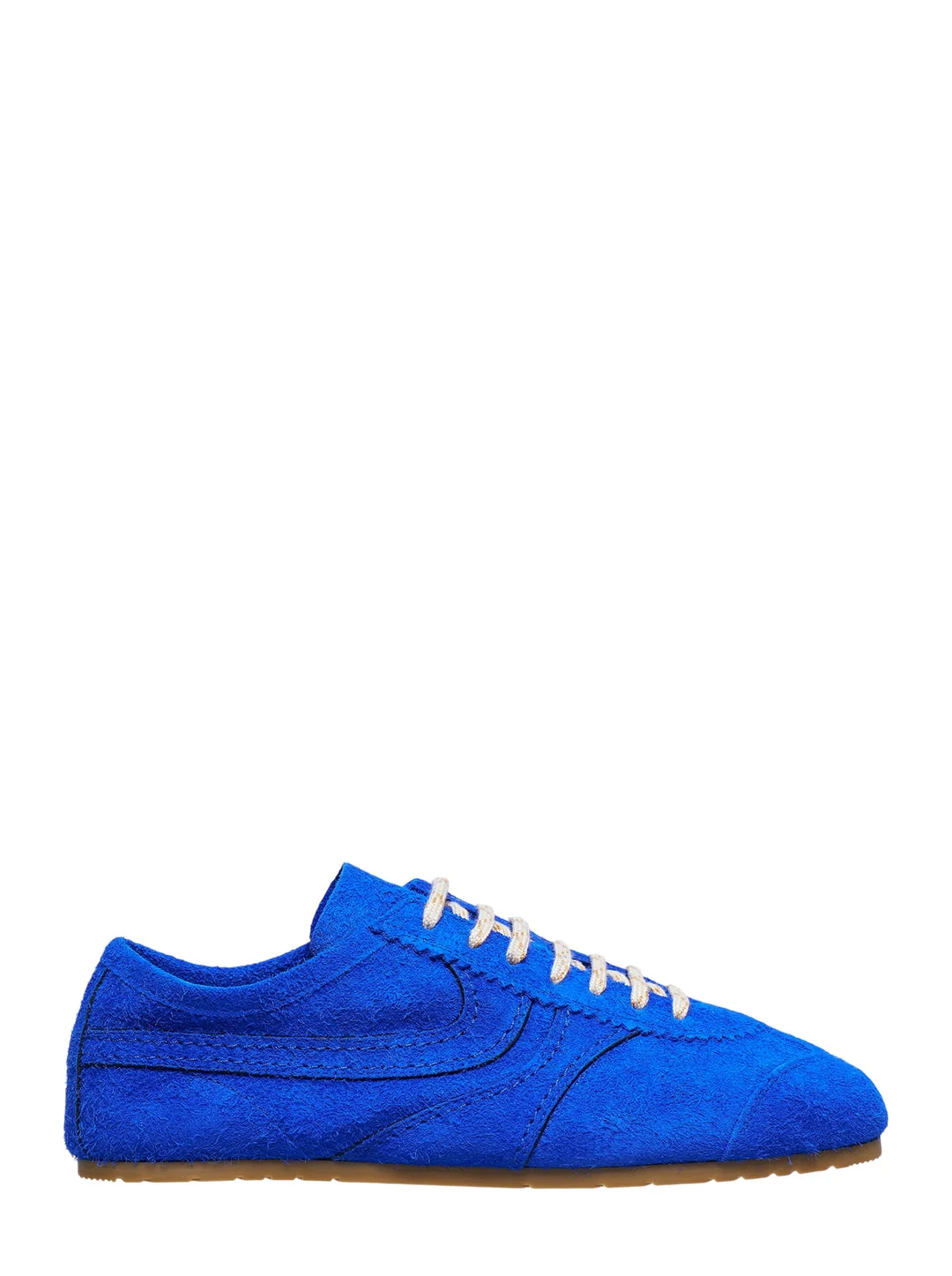 Slim Suede and Nappa Sneakers - 1