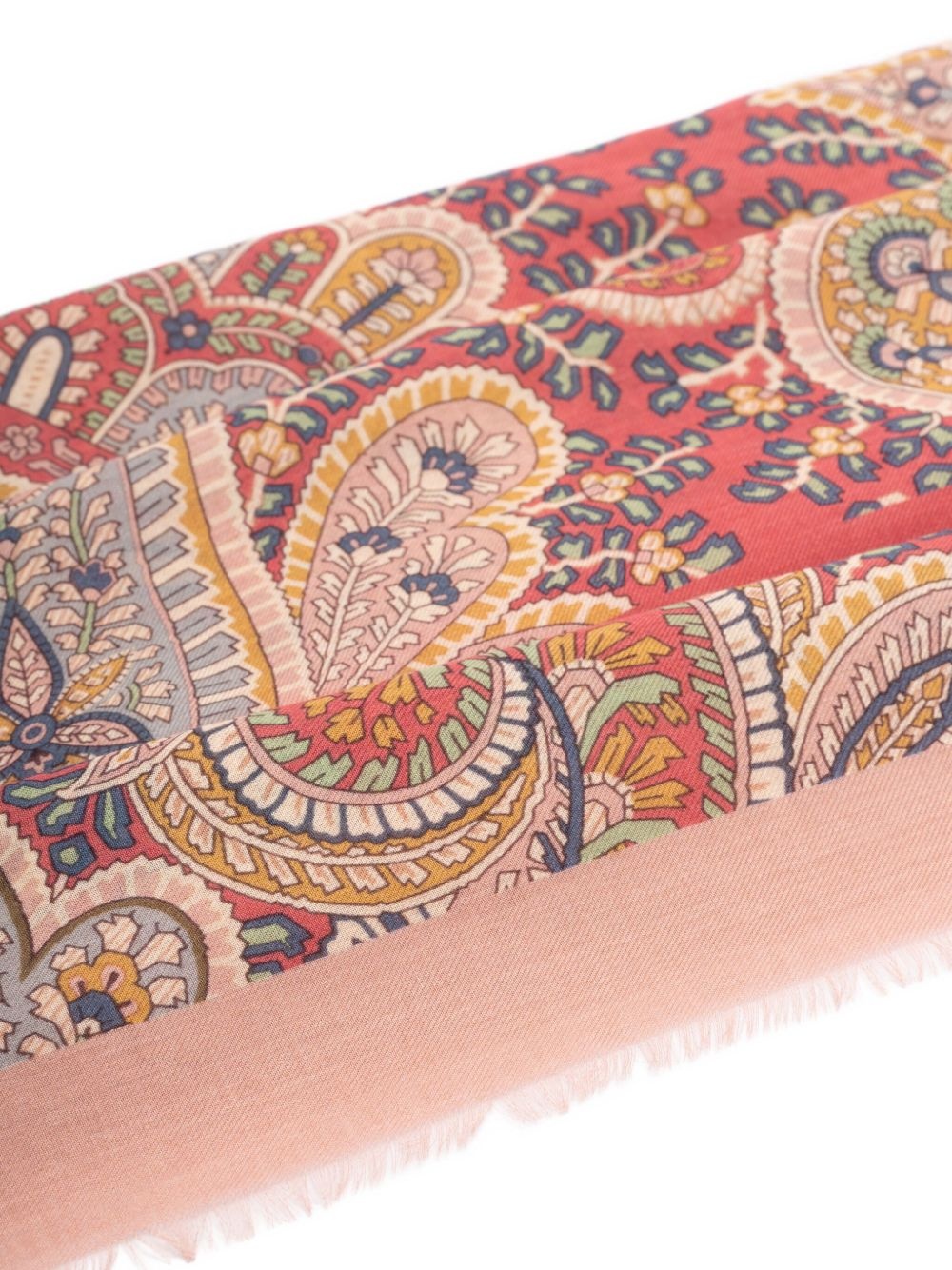 paisley-patterned scarf - 2