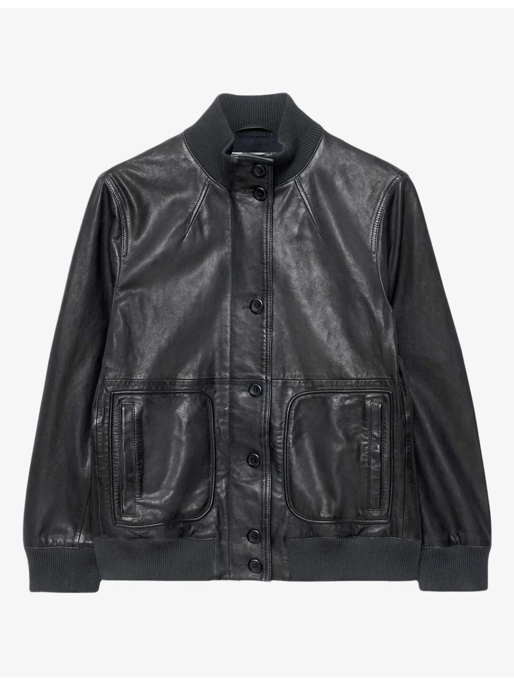 Memphis Relaxed-Fit Leather Jacket - 1